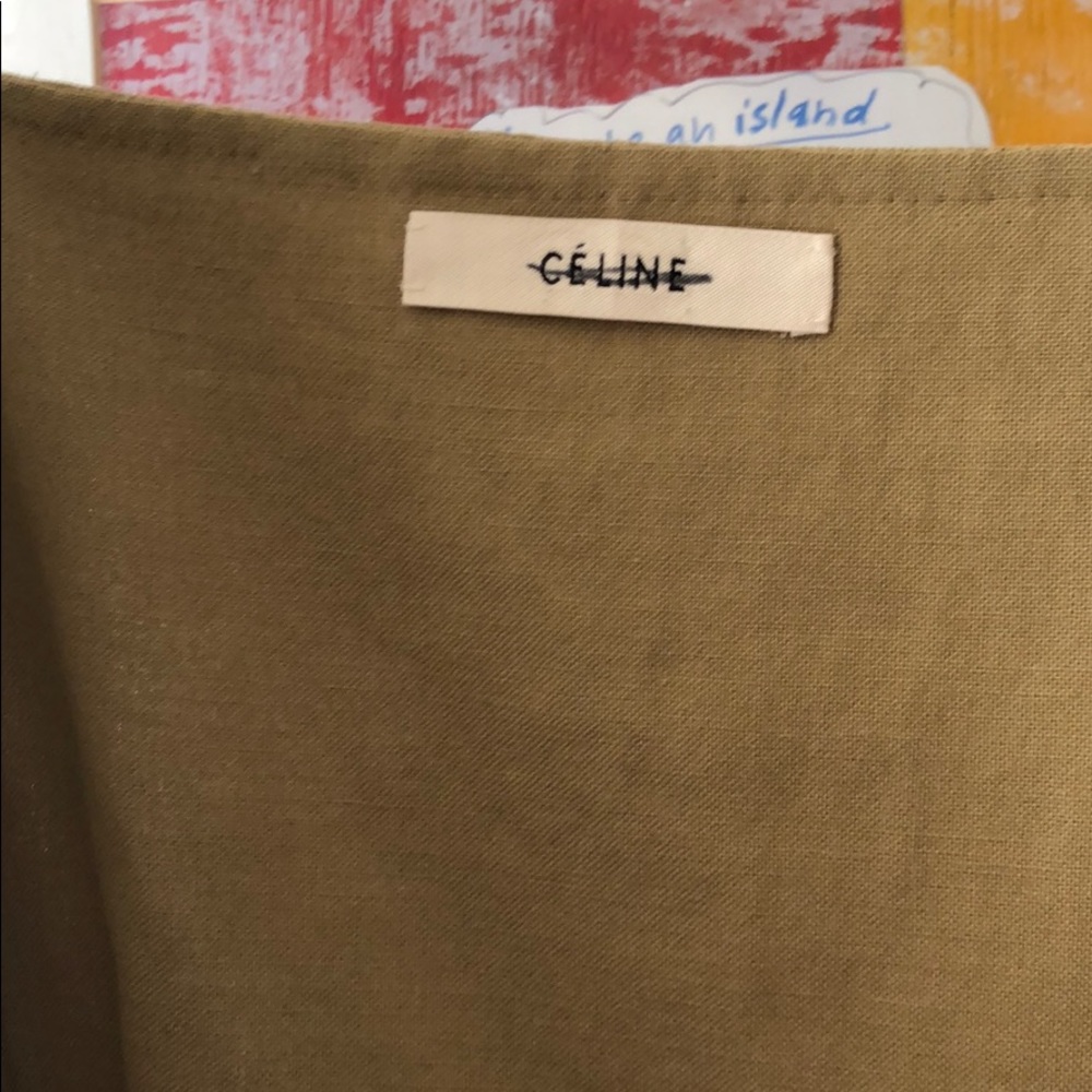 Authentic Céline “Old Celine” wrap dress - Picture 4 of 8